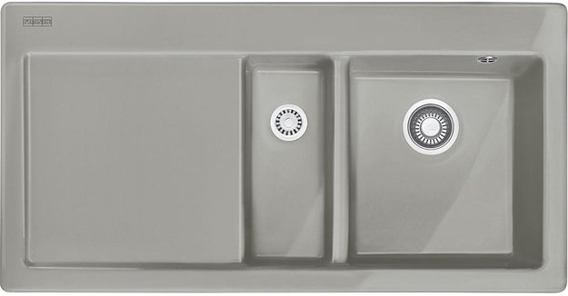 Мойка Franke Mythos MTK 651-100 чаша справа жемчужный серый (preview 1)