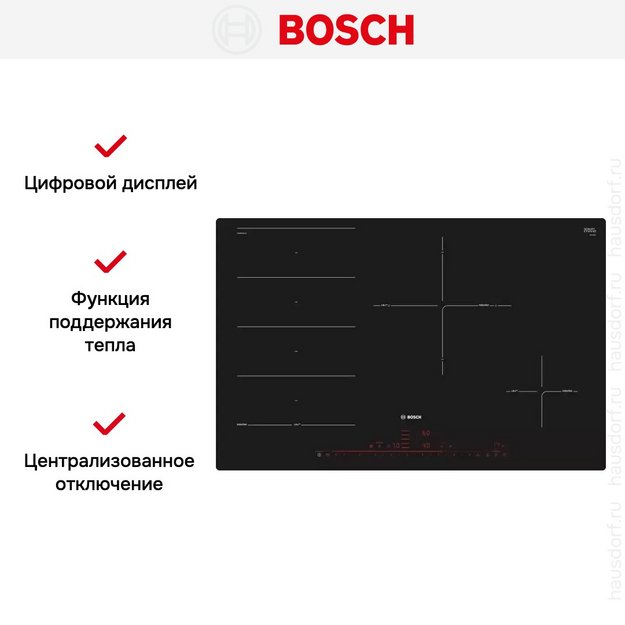 Индукционная варочная панель Bosch PXE801DC1E (preview 5)
