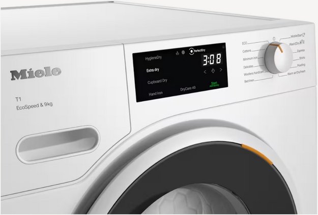Сушильная машина Miele TWD640WP на английском языке (preview 3)