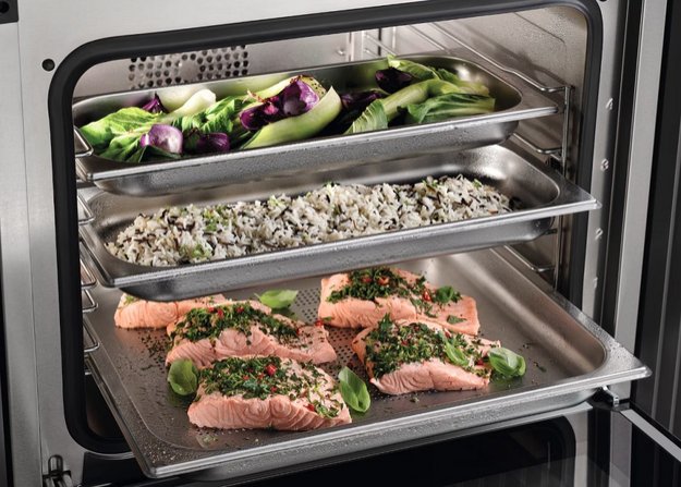 Встраиваемая комби-пароварка Miele DGC 7460 HCX Pearl beige (preview 5)