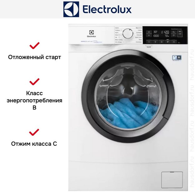 Стиральная машина Electrolux EW6SM307S (preview 6)