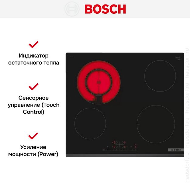 Электрическая варочная панель Bosch PKF631FP3E (preview 6)