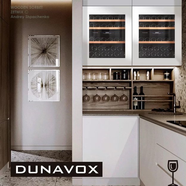 Винный шкаф Dunavox DAV-32.81DW.TO (preview 3)