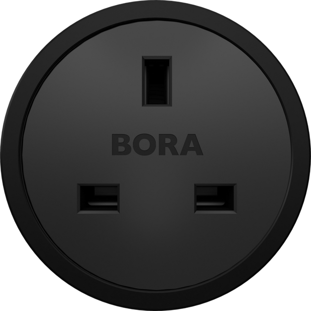 Розетка тип G All Black BORA USTGAB (preview 1)