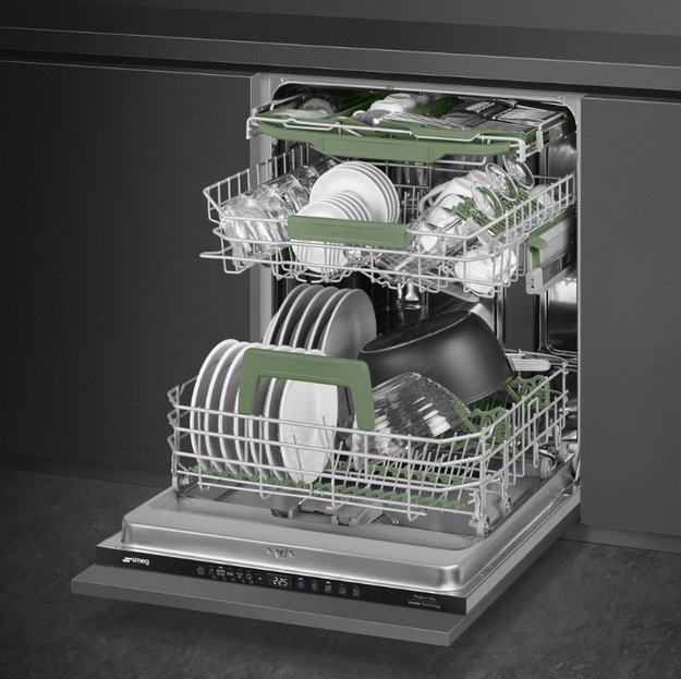 Встраиваемая посудомоечная машина Smeg STL7332CL (preview 3)