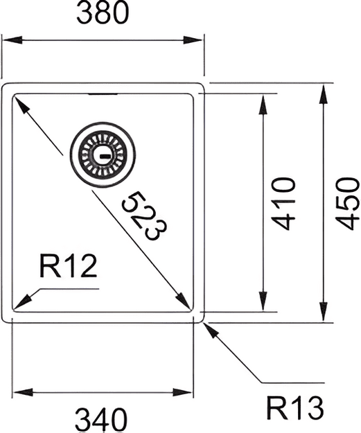 Мойка Franke BXX 210/110-34 нержавеющая сталь (preview 3)