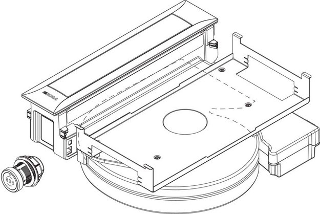 Варочная панель с вытяжкой и установочным комплектом BORA PKAS3FIT (1x PKAS3, 1x PKFI3, 1x PKT3, 1x EFBV90, 1x EF375, 1x EFV) (preview 13)