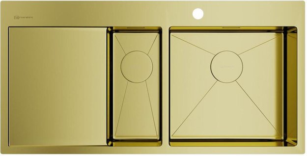 Мойка Omoikiri AKISAME 100-2 LG-R крыло слева (preview 1)