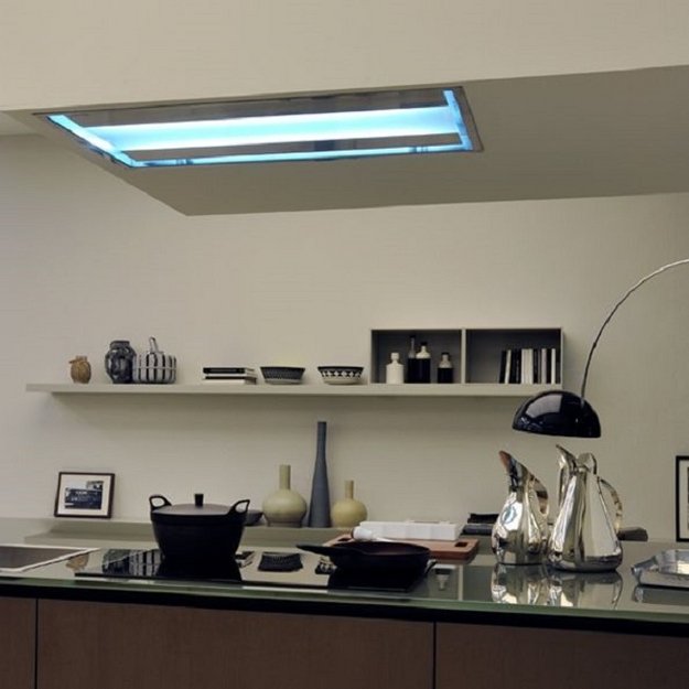 Встраиваемая вытяжка Falmec NUVOLA IS WHITE 140 (потолочная, без мотора) (preview 3)