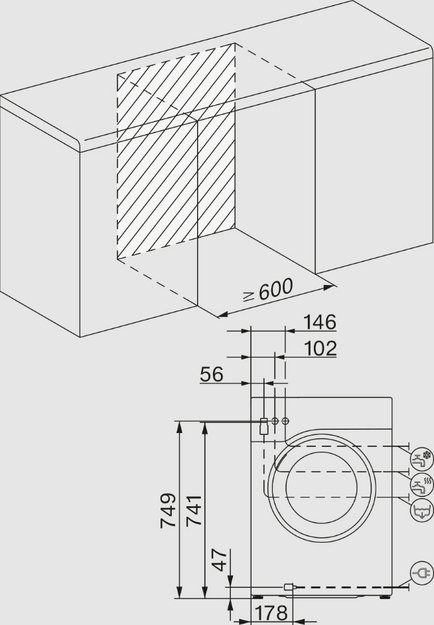 Стиральная машина Miele WWD380WCS на английском языке (preview 9)