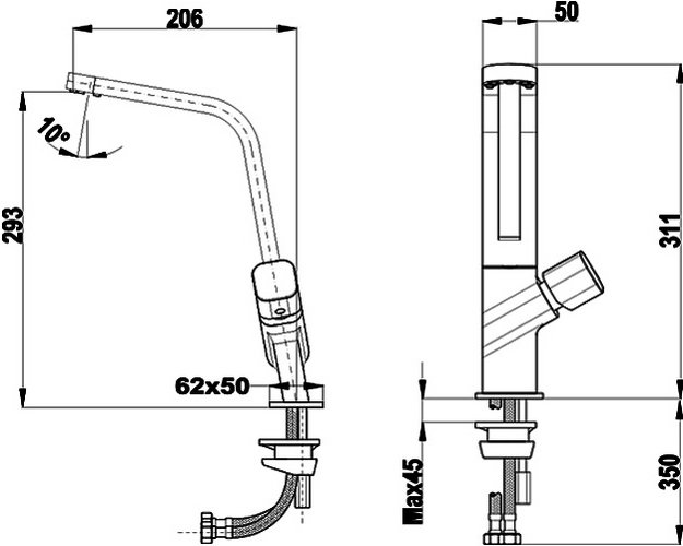 Смеситель Teka ICO 915 BRASS (preview 6)