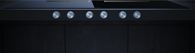 Индукционная варочная поверхность с вытяжкой Kuppersbusch KMI 12850.0 SR-E Gold (preview 4)