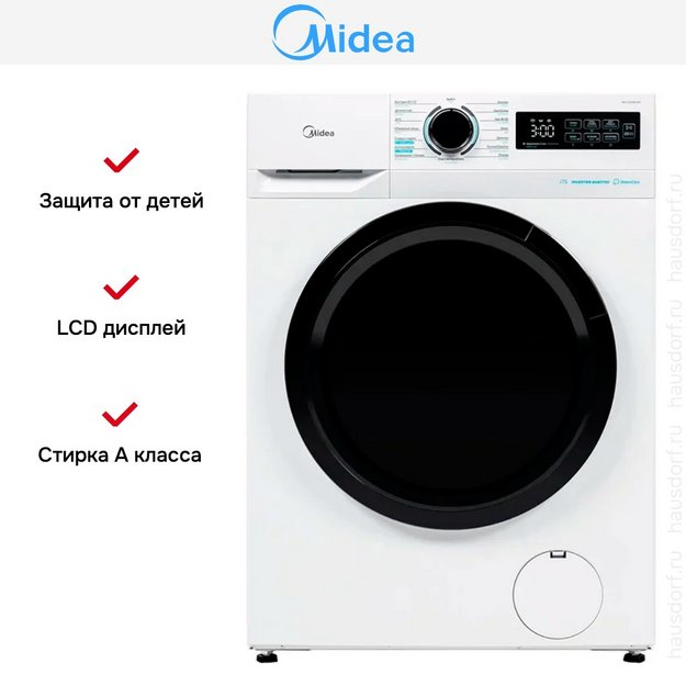 Стиральная машина Midea MF11914BS53/W (preview 8)