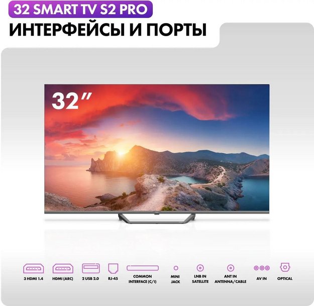 Телевизор Haier 32 Smart TV S2 Pro (preview 9)
