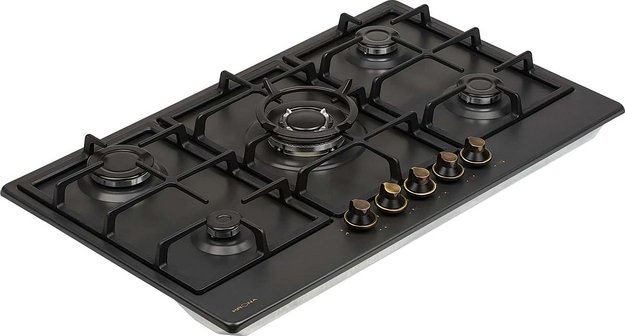 Газовая варочная панель KRONA NOVANTA 90 AN с подставкой WOK (фото 2) Газовая варочная панель KRONA NOVANTA 90 AN с подставкой WOK (preview 2)