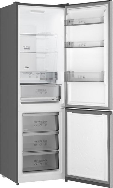 Отдельностоящий холодильник с инвертором Weissgauff WRK 2000 Total NoFrost Inverter Inox (preview 5)