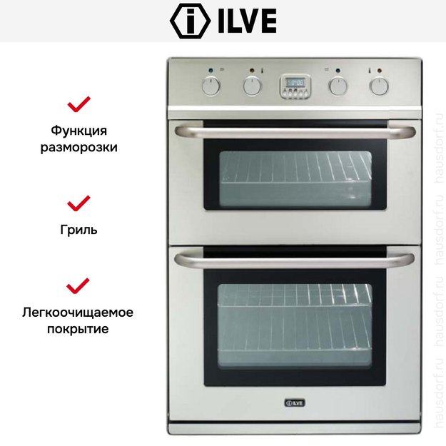 Духовой шкаф Ilve 201-LSMP (фото 6) Духовой шкаф Ilve 201-LSMP (preview 6)