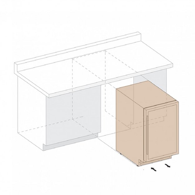 Встраиваемый винный шкаф Dunavox DAUF-46.138C (фото 2) Встраиваемый винный шкаф Dunavox DAUF-46.138C (preview 2)