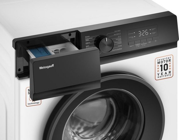 Стиральная машина Weissgauff WM 39106 Inverter Steam (preview 7)