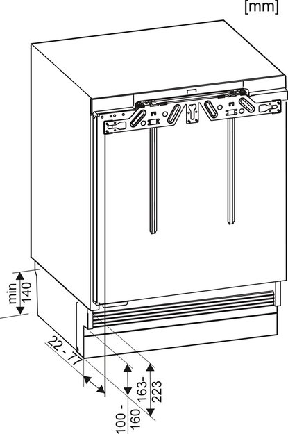 Встраиваемый морозильник Miele F 31202 Ui-1 (фото 4) Встраиваемый морозильник Miele F 31202 Ui-1 (preview 4)