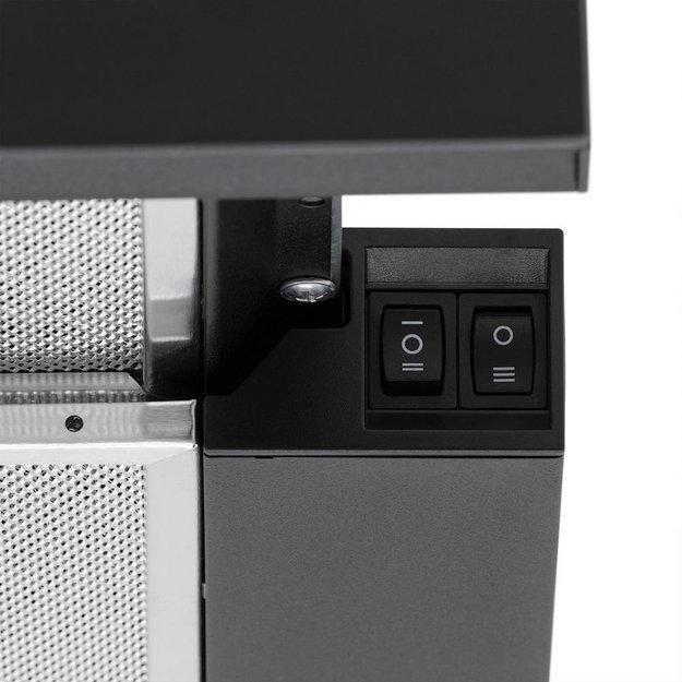 Встраиваемая вытяжка KRONA KAMILLA 600 2DN BL GLASS (preview 9)