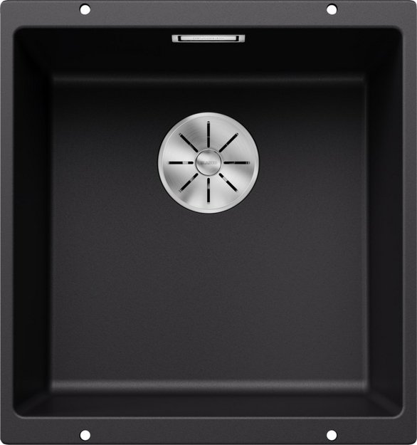 Мойка BLANCO SUBLINE 400-U Silgranit черный (preview 1)