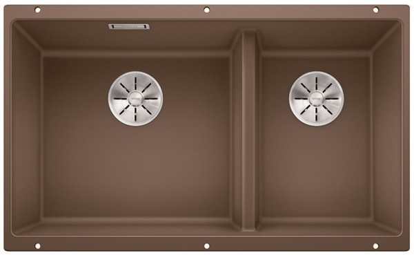 Мойка Blanco SUBLINE 430/270-U с отводной арматурой InFino® мускат (preview 1)