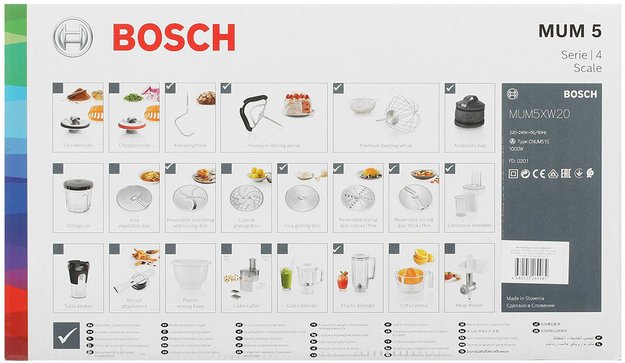 Кухонный комбайн Bosch MUM5XW20 (preview 15)