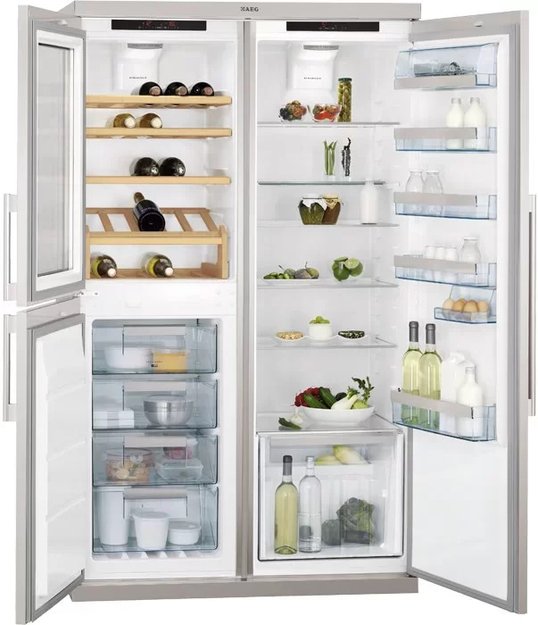 Холодильник AEG S95900XTM0 (правая часть S93200KDM0 + левая часть S92700CNM0) (preview 2)