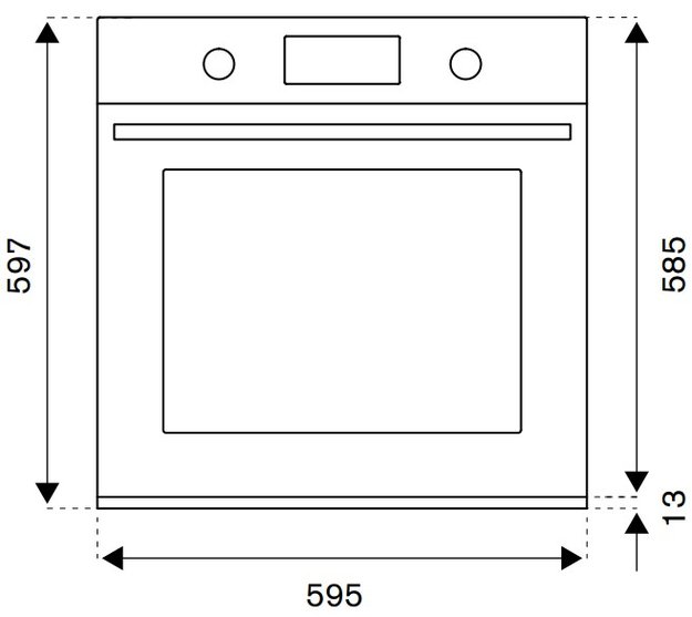 Духовой шкаф с паром Bertazzoni F6011PROVPTN/23 (preview 6)