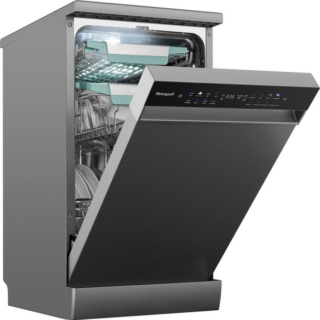 Посудомоечная машина Weissgauff DW 4539 Inverter Touch AutoOpen Inox (preview 12)