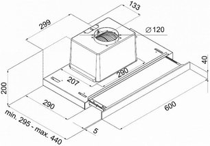 Кухонная вытяжка MAUNFELD Ouse Glass 60 C черный фото 2 в Санкт-Петербурге Кухонная вытяжка MAUNFELD Ouse Glass 60 C черный фото 2 в Санкт-Петербурге