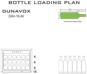 Винный шкаф Дунавокс DAV-18.46SS.TO фото 4 в Санкт-Петербурге Винный шкаф Dunavox DAV-18.46SS.TO фото 4 в Санкт-Петербурге