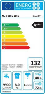 Стиральная машина Фауцуг AdoraWash V4000 AW4TOHC li фото 4 в Санкт-Петербурге Стиральная машина V-ZUG AdoraWash V4000 AW4TOHC li фото 4 в Санкт-Петербурге