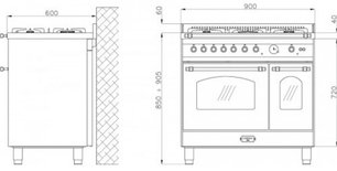Варочный центр Lofra RBID96MFTE BR фото 3 в Санкт-Петербурге