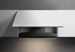 Вытяжка Фалмек Virgola Touch NRS 90 black (900) фото 2 в Санкт-Петербурге Вытяжка Falmec Virgola Touch NRS 90 black (900) фото 2 в Санкт-Петербурге