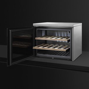 Холодильный шкаф для вина Смег CVF318XS фото 4 в Санкт-Петербурге Холодильный шкаф для вина Smeg CVF318XS фото 4 в Санкт-Петербурге