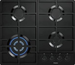 Газовая варочная панель Haier HHQ-G64CTQB фото 2 в Санкт-Петербурге