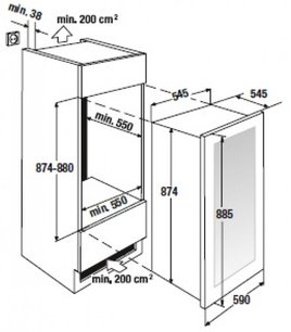 Встраиваемый холодильник для охлаждения вина Куперсбуш FWK 2800.0 S фото 2 в Санкт-Петербурге Встраиваемый холодильник для охлаждения вина Kuppersbusch FWK 2800.0 S фото 2 в Санкт-Петербурге