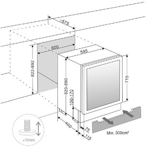Винный шкаф Пандо PBE 89-66 фото 3 в Санкт-Петербурге Винный шкаф Pando PBE 89-66 фото 3 в Санкт-Петербурге