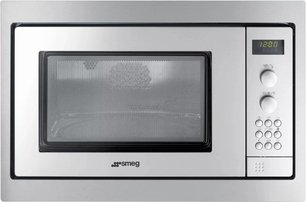 Микроволновая печь Смег FMC24X-2 фото в Санкт-Петербурге Микроволновая печь Smeg FMC24X-2 фото в Санкт-Петербурге