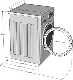 Стиральная машина Korting KWM 60DS1260 фото 3 в Санкт-Петербурге