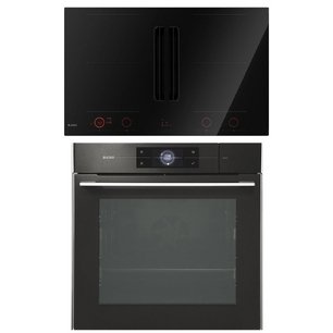 Asko (варочная панель с вытяжкой HIHD854GF + духовой шкаф OCS8678G) фото в Санкт-Петербурге