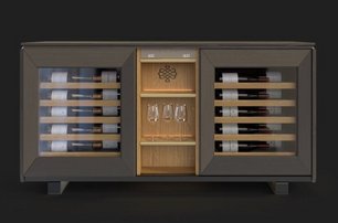 Двухтемпературный винный шкаф EuroCave D-HARMONIE D-H003 фото в Санкт-Петербурге