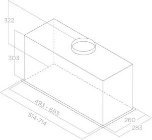 Встраиваемая вытяжка Элика LANE SENSOR IX/A/52 фото 3 в Санкт-Петербурге Встраиваемая вытяжка Elica LANE SENSOR IX/A/52 фото 3 в Санкт-Петербурге
