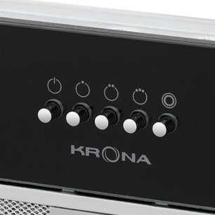 Встраиваемая вытяжка Krona ELISA 600 GLASS BLACK PB фото 2 в Санкт-Петербурге Встраиваемая вытяжка Krona ELISA 600 GLASS BLACK PB фото 2 в Санкт-Петербурге