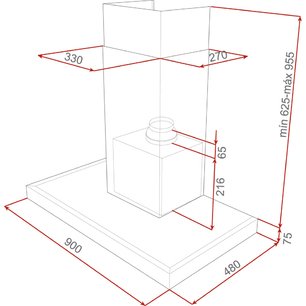 Вытяжка Тека DPL 90 STAINLESS STEEL фото 2 в Санкт-Петербурге Вытяжка Teka DPL 90 STAINLESS STEEL фото 2 в Санкт-Петербурге