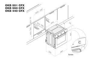 Духовой шкаф Кертинг OKB 551 CFX фото 4 в Санкт-Петербурге Духовой шкаф Korting OKB 551 CFX фото 4 в Санкт-Петербурге