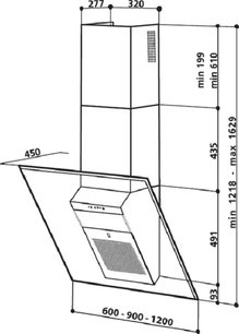 Вытяжка Де Дитрих DHD 497 XE 1 фото 4 в Санкт-Петербурге Вытяжка De Dietrich DHD 497 XE 1 фото 4 в Санкт-Петербурге