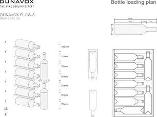 Винный шкаф Дунавокс DAUF-8.23B фото 4 в Санкт-Петербурге Винный шкаф Dunavox DAUF-8.23B фото 4 в Санкт-Петербурге